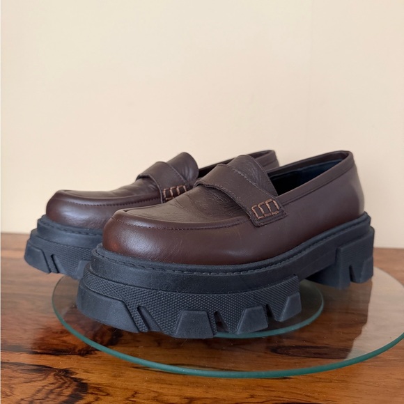 ALOHAS Trailblazer Chunky Loafer in coffee brown 38 - Picture 6 of 16